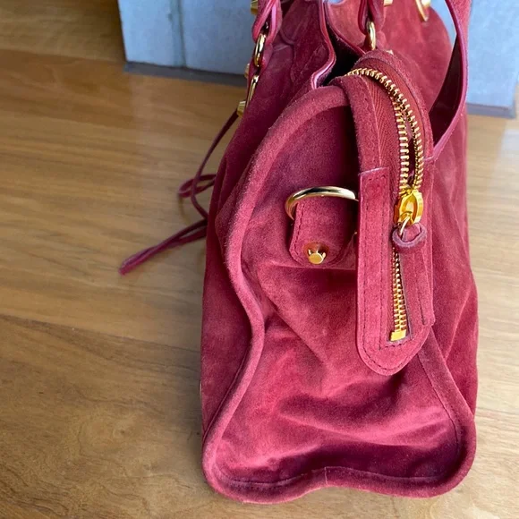 Authentic Balenciaga metallic “Edge City” bag - Picture 3 of 15